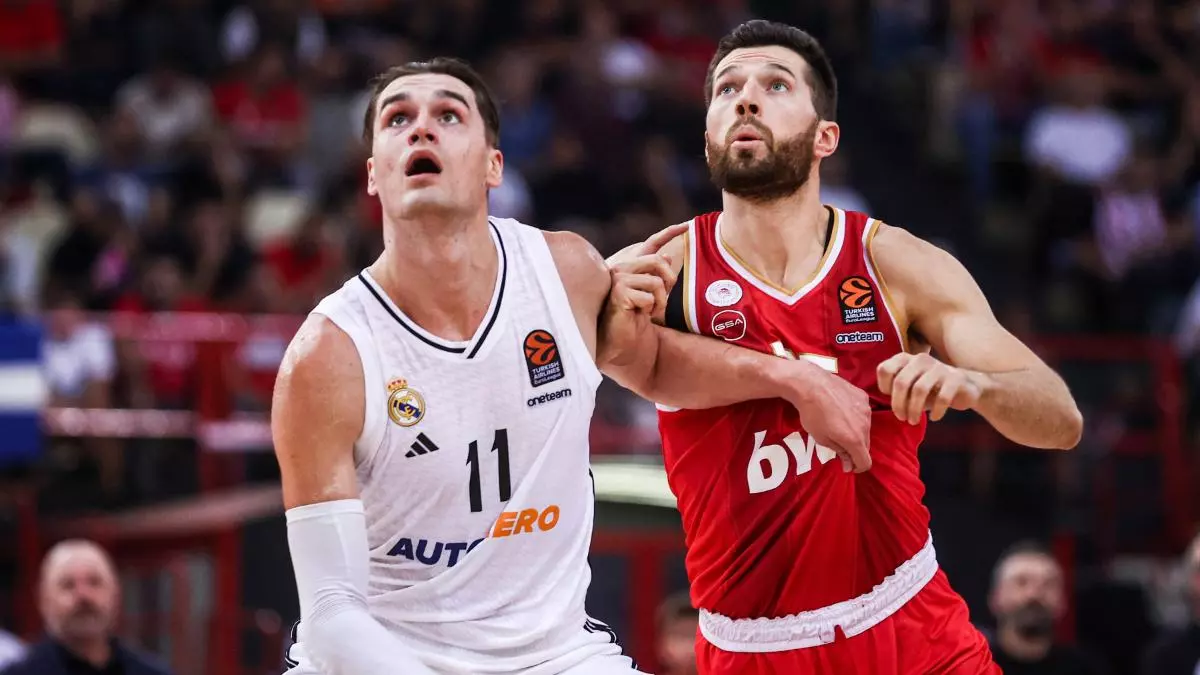 Vida extra para el Real Madrid que consigue frenar a Olympiacos en el WiZink