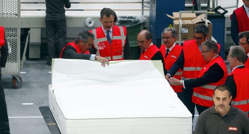 Felipe VI conmemora los actos del septuagésimo aniversario de Pikolín