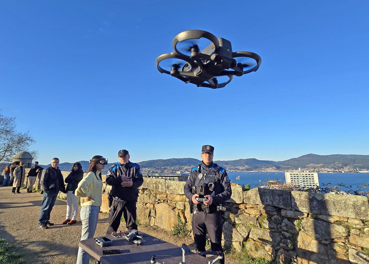 El dron FPV funciona con gafas 3D
