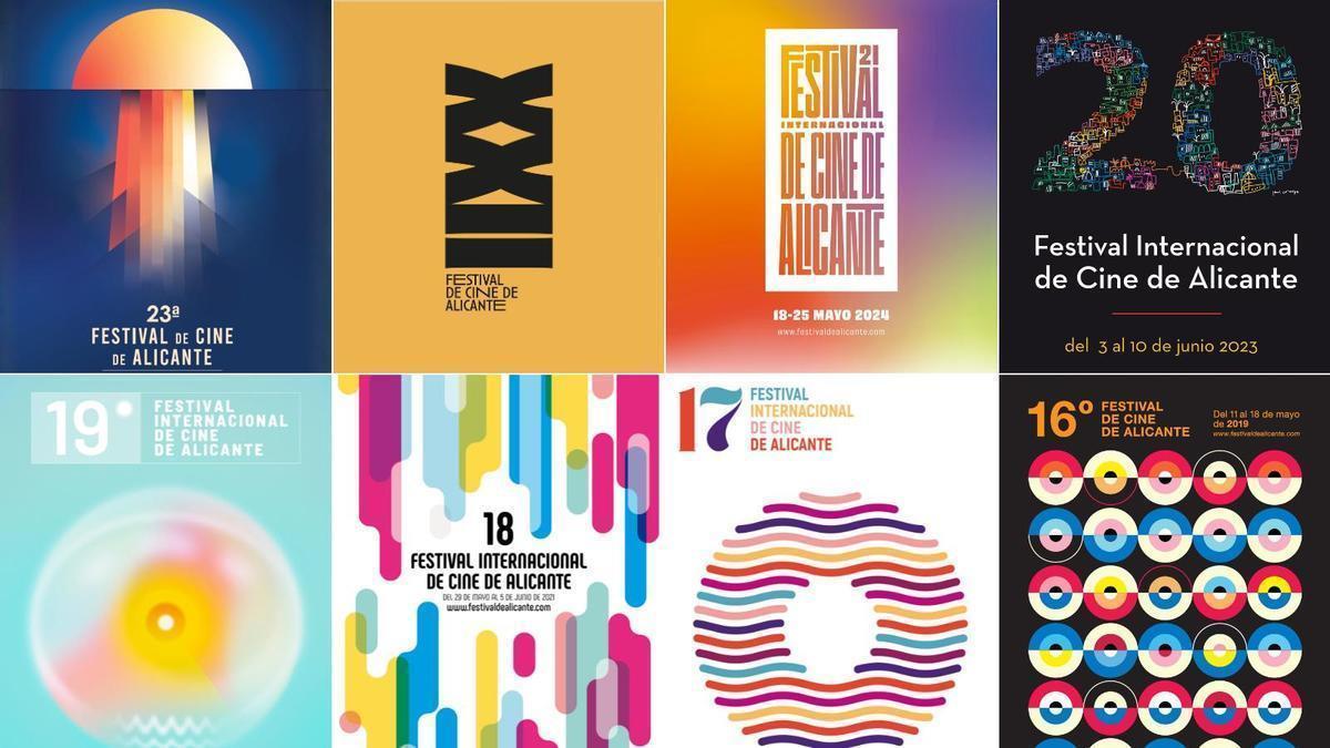 Els últims cartells del Festival Internacional de Cine d’Alacant