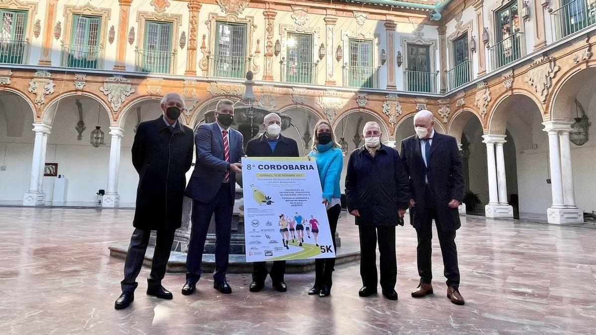 Presentación del cartel de la octava edición de la Carrera Popular Cordobaria.