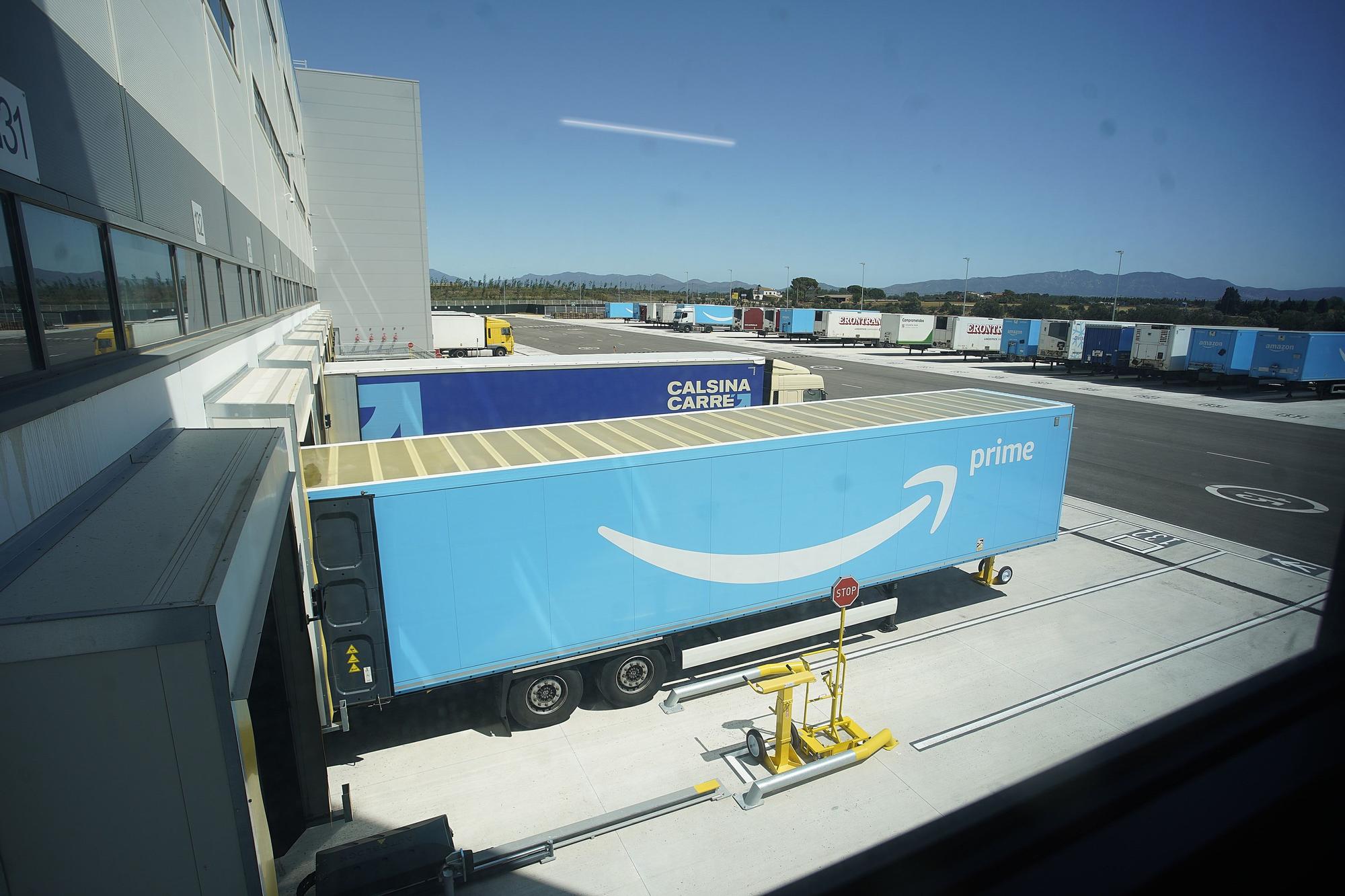 Amazon comença a expedir comandes des del centre logístic de l'Empordà