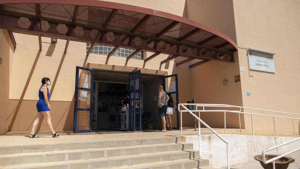 El centro de salud de Barrio Peral en una foto de archivo.