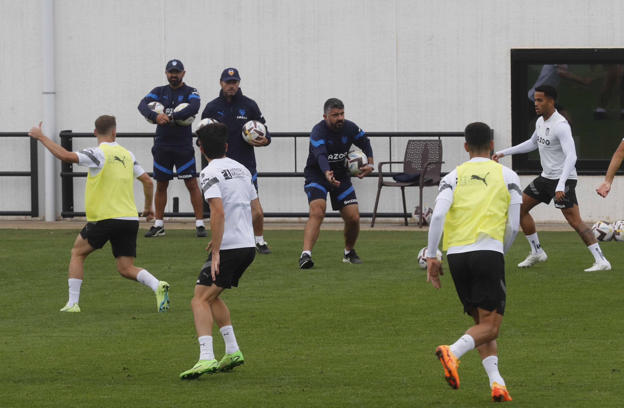 Así ha sido el entrenamiento del Valencia de este martes