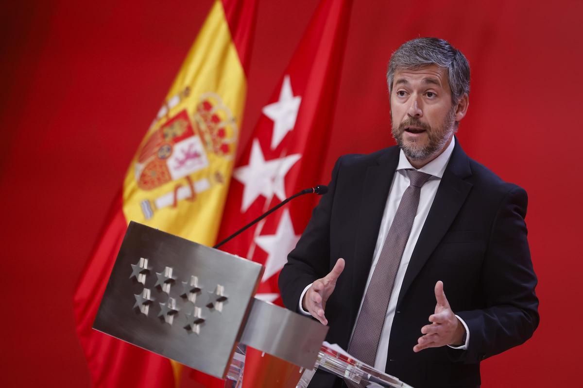 El portavoz del Gobierno madrileño, Miguel Ángel García Martín.