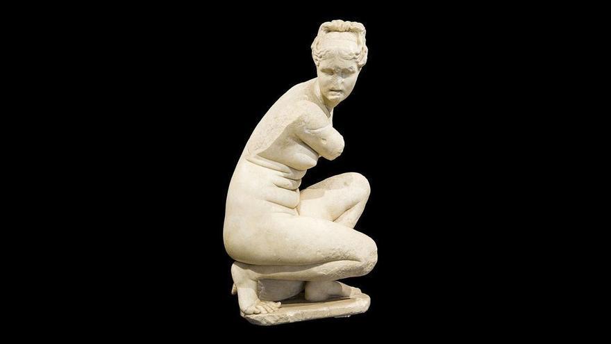 La 'Afrodita agachada' de Córdoba: una joya excepcional en Europa escondida en el Museo Arqueológico