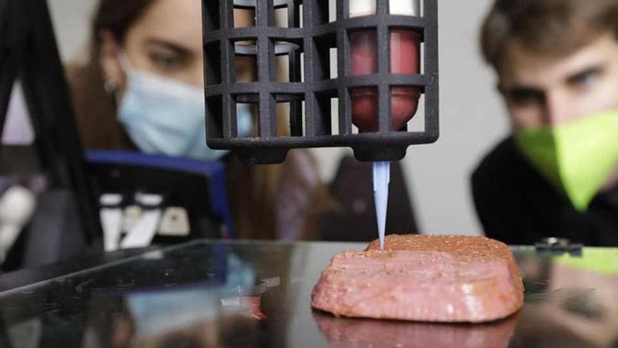 El filet vegà en 3D i altres innovacions en alimentació