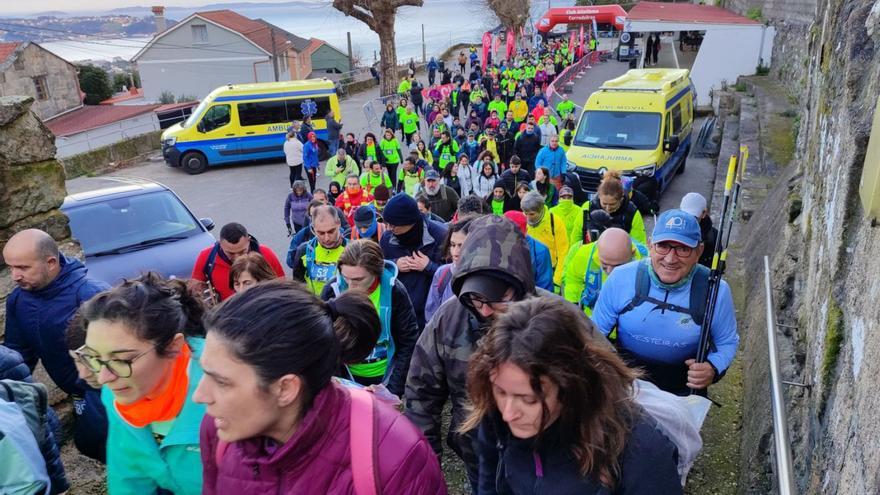 Iván Barreiro y Uxía Fernández vencen en la primera maratón del Trail de Cela