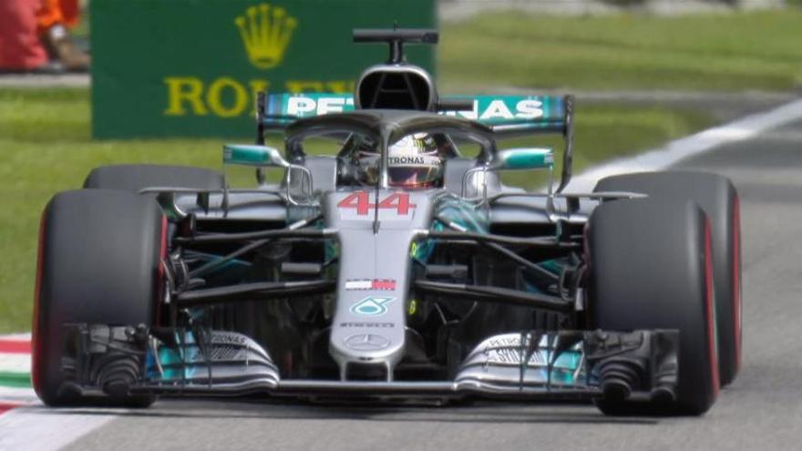 Hamilton, al circuit de Monza