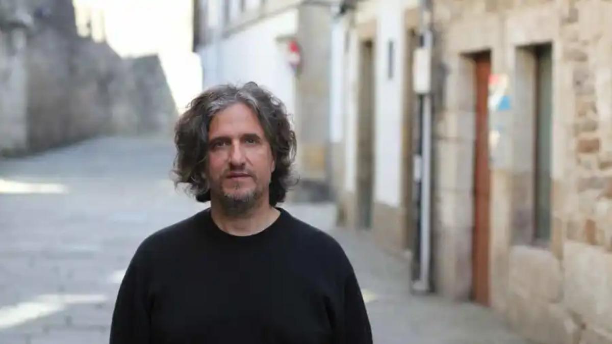 Alberto Lema, gañador do Premio Xerais de Novela.