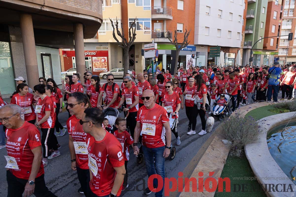 Marcha de la ONG Delwende en Caravaca