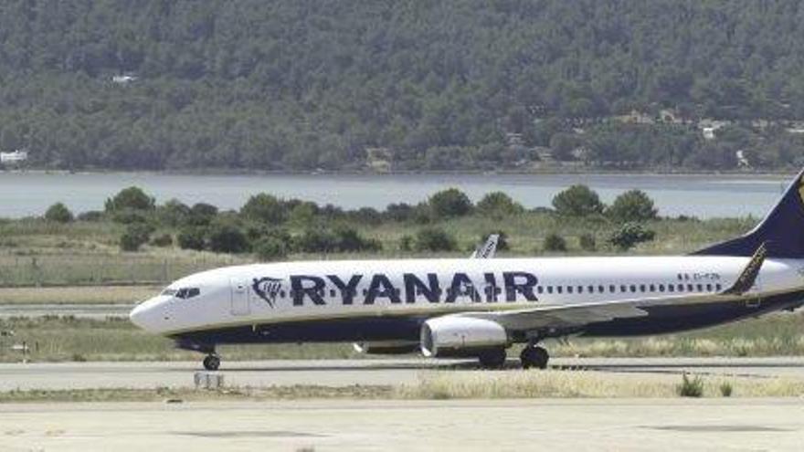 Ryanair deja a la isla prácticamente sin vuelos con la Península durante dos días a partir de hoy.