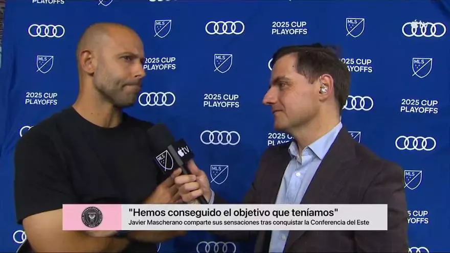 Mascherano tras clasificarse para la final de la MLS Cup: "Muy merecido por lo que ha hecho el equipo durante toda la temporada"
