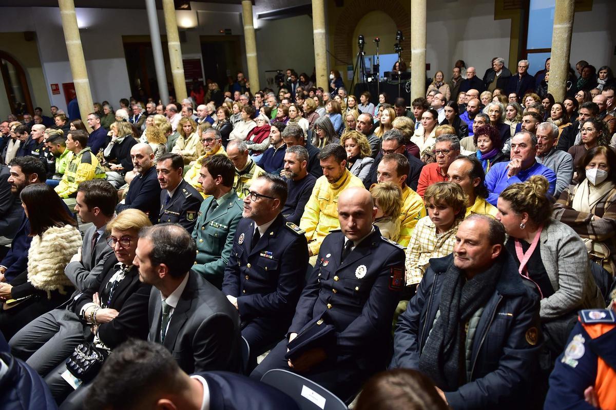 Público, en la entrega de los premios San Fulgencio de Plasencia.