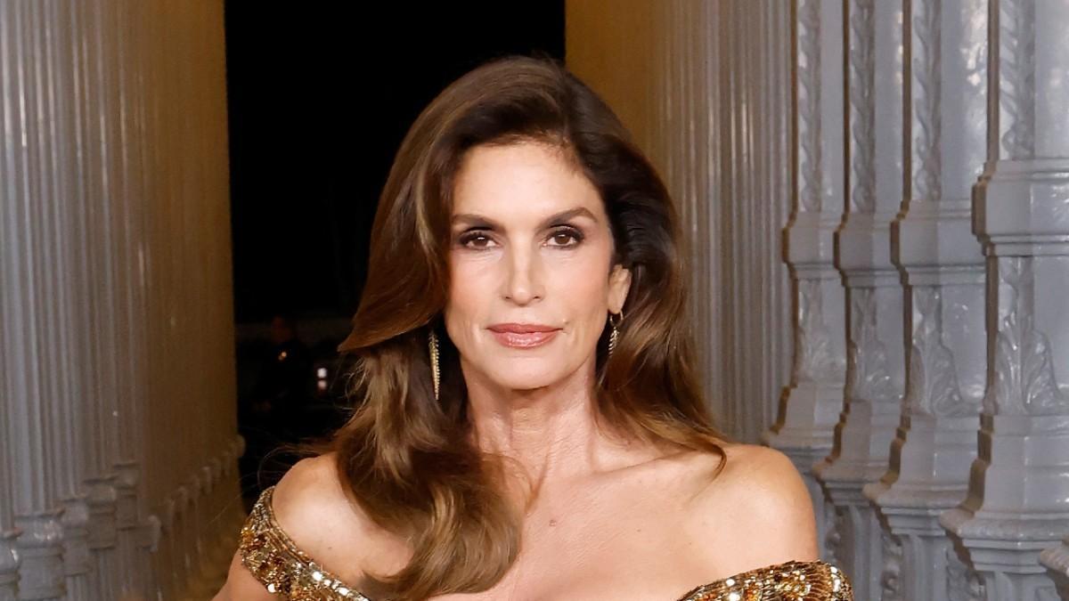 La modelo Cindy Crawford