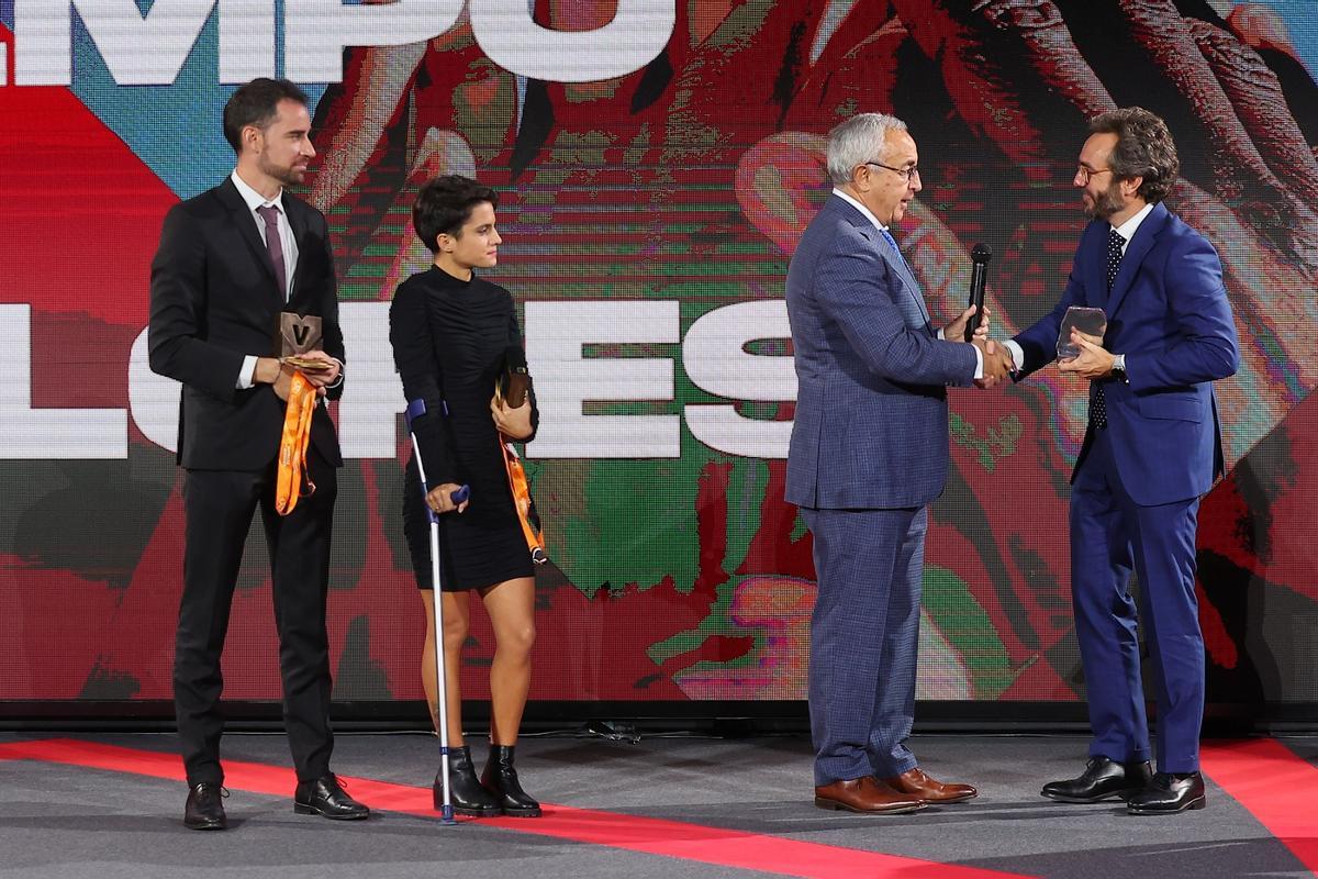 VI Gala Valores Deporte - María Pérez y Álvaro Martín, Premio Valores Extraordinario: Fue un orgullo para todo el equipo