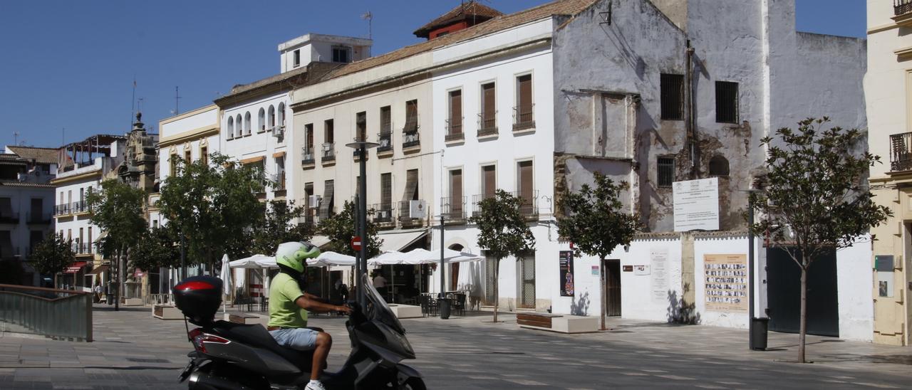 La calle Capitulares quedará unida a los jardines de Orive tras las obras que están a punto de empezar.