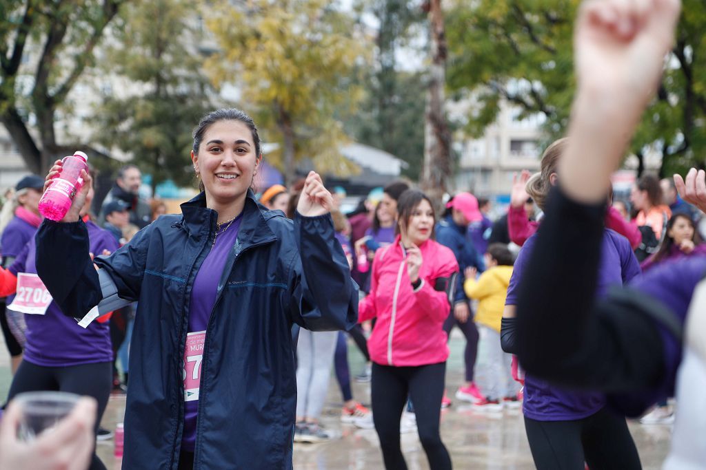 Carrera de la Mujer Murcia 2022: las participantes posan en el photocall