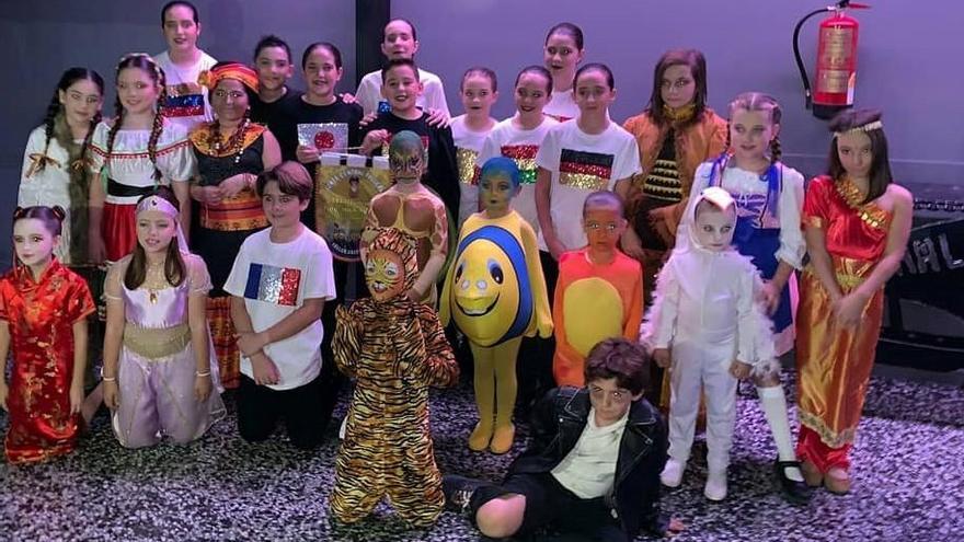 Finalistas y nominados del concurso de &quot;play back&quot; infantil de la JCF Grupos B