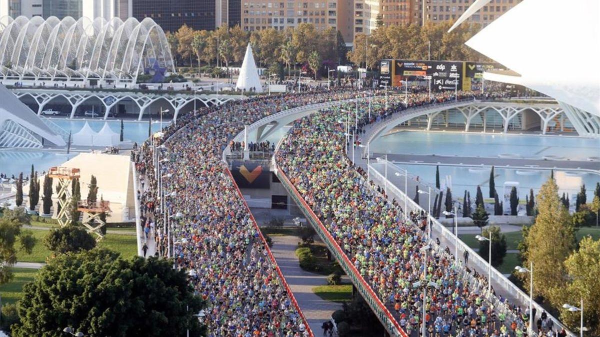 Imagen de archivo del Maratón de Valencia