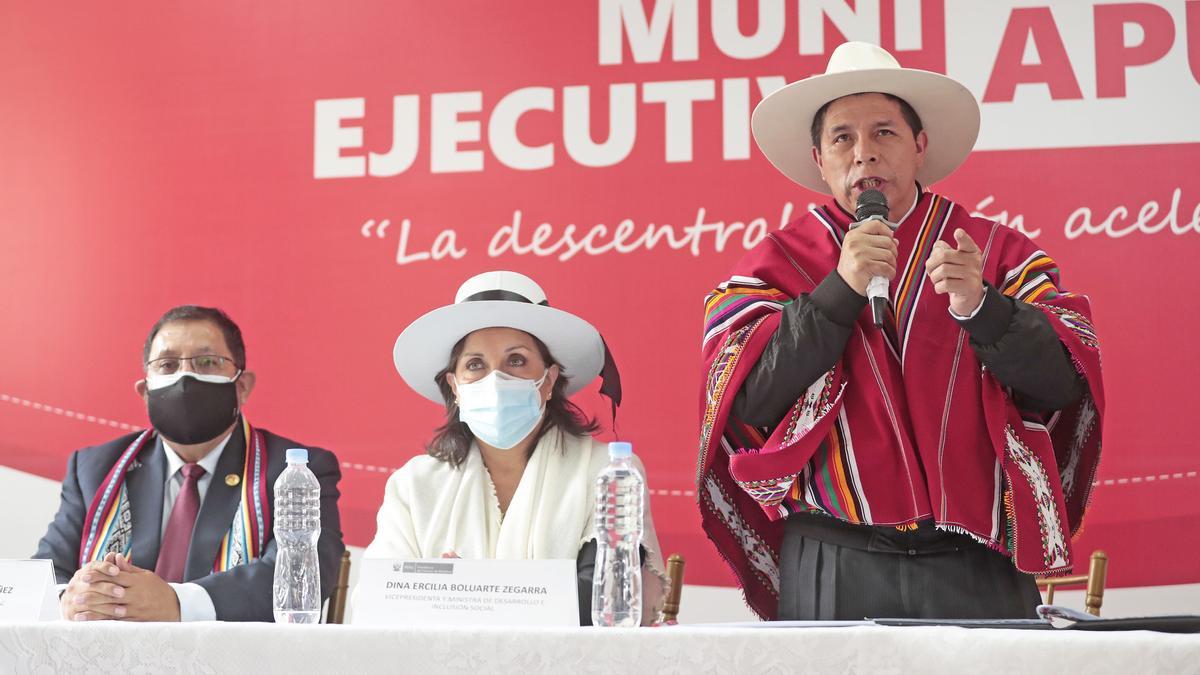 El presidente de Perú, Pedro Castillo.