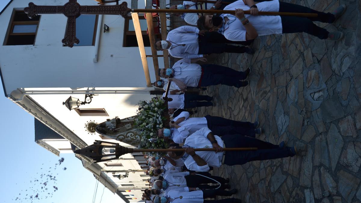 Celebración del Carmen en Tapia