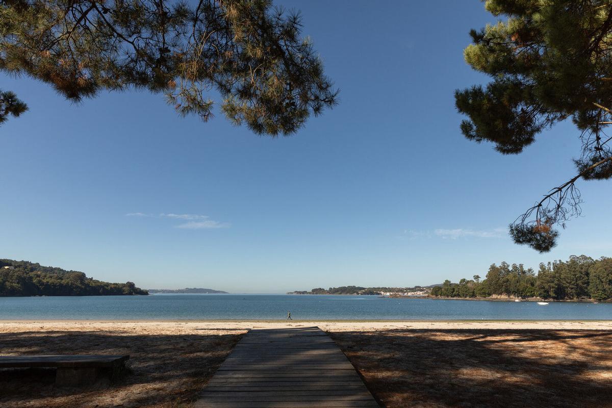 La Playa de A Magdalena, en Cabanas.