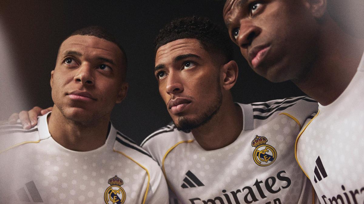 El Real Madrid presenta su nueva equipación 25/26.