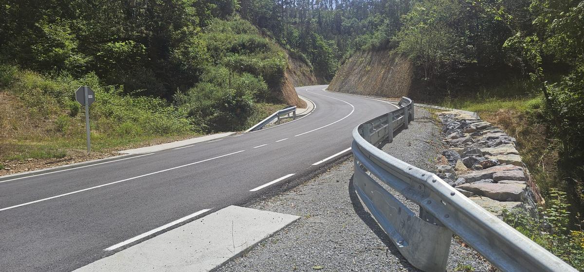 Una zona del tramo, ya reparada.