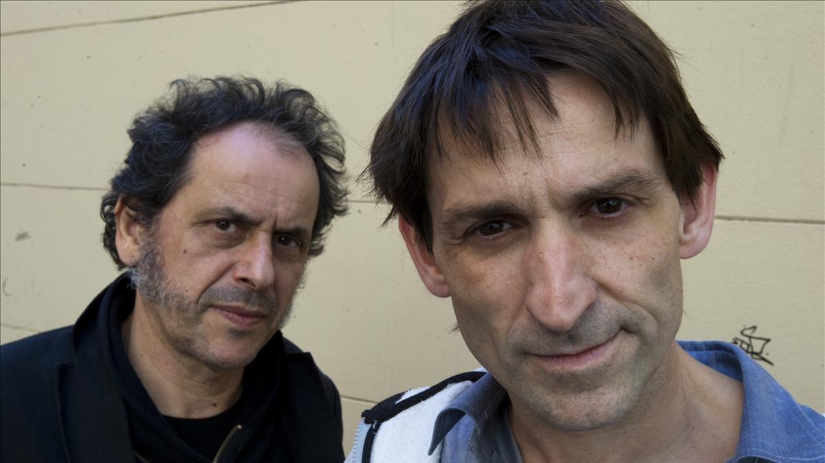 Albert Pla y Pascal Comelade, en 2011.