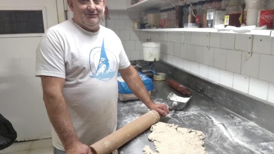 Richard Piconne, en su lugar de trabajo hasta ahora.