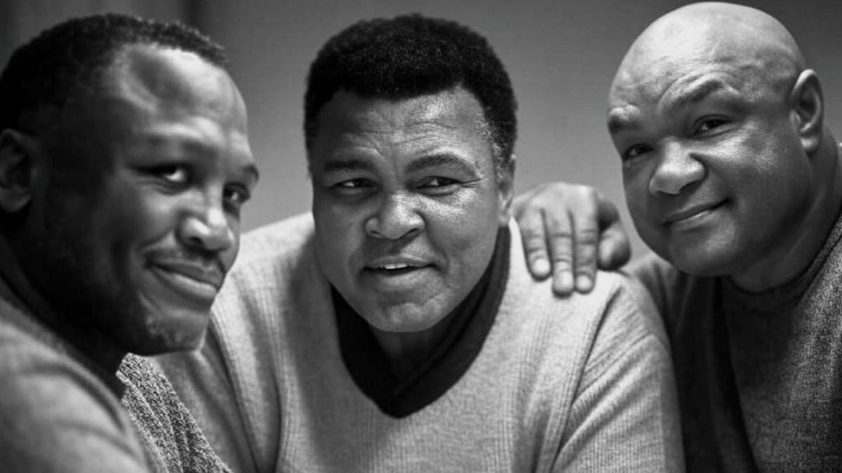 Joe Frazier, Muhammad Ali y George Foreman, amigos ahora en el cielo