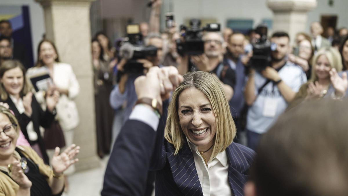 Guardiola tomará posesión como presidenta de Extremadura este viernes en el Anfiteatro Romano de Mérida