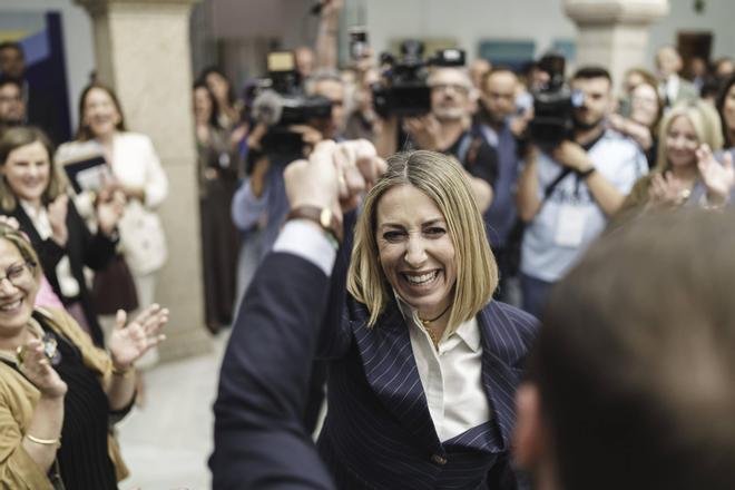 Guardiola tomará posesión como presidenta de Extremadura este viernes en el Anfiteatro Romano de Mérida