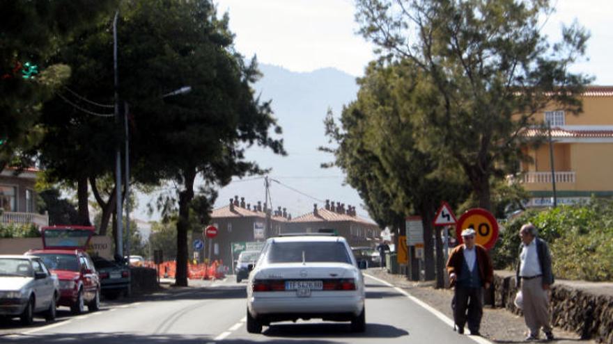 Carretera General del Norte a su paso por La Matanza.