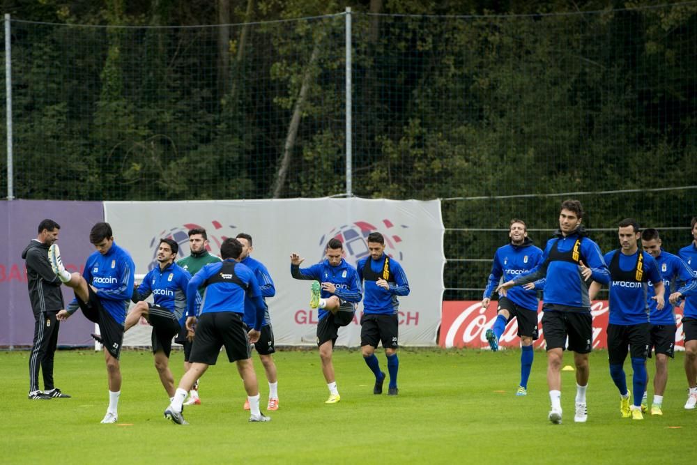 Entrenamiento del Real Oviedo