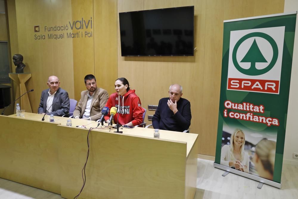 Sonja Vasic, presentada com a nova jugadora de l'Spar Citylift Girona