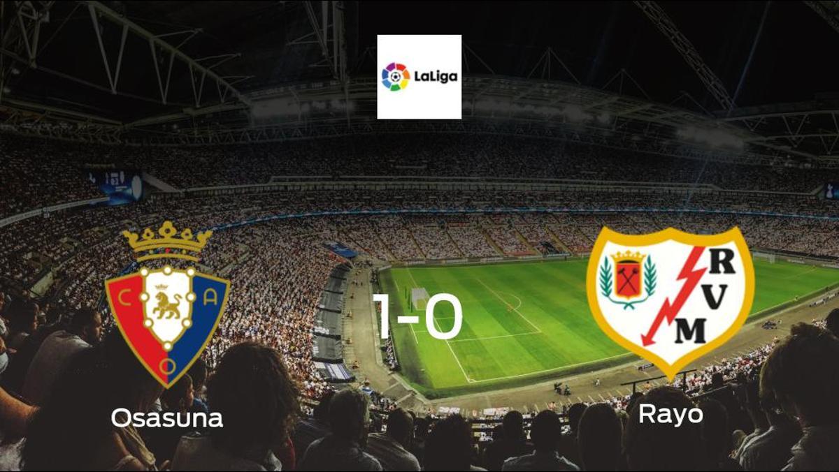 Mission accomplished for Osasuna as they secure a 1-0 home win against Rayo