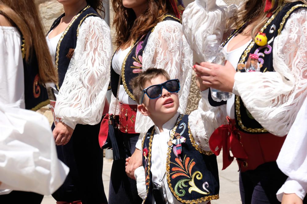 Traslado del santo en los Moros y Cristianos de Elda