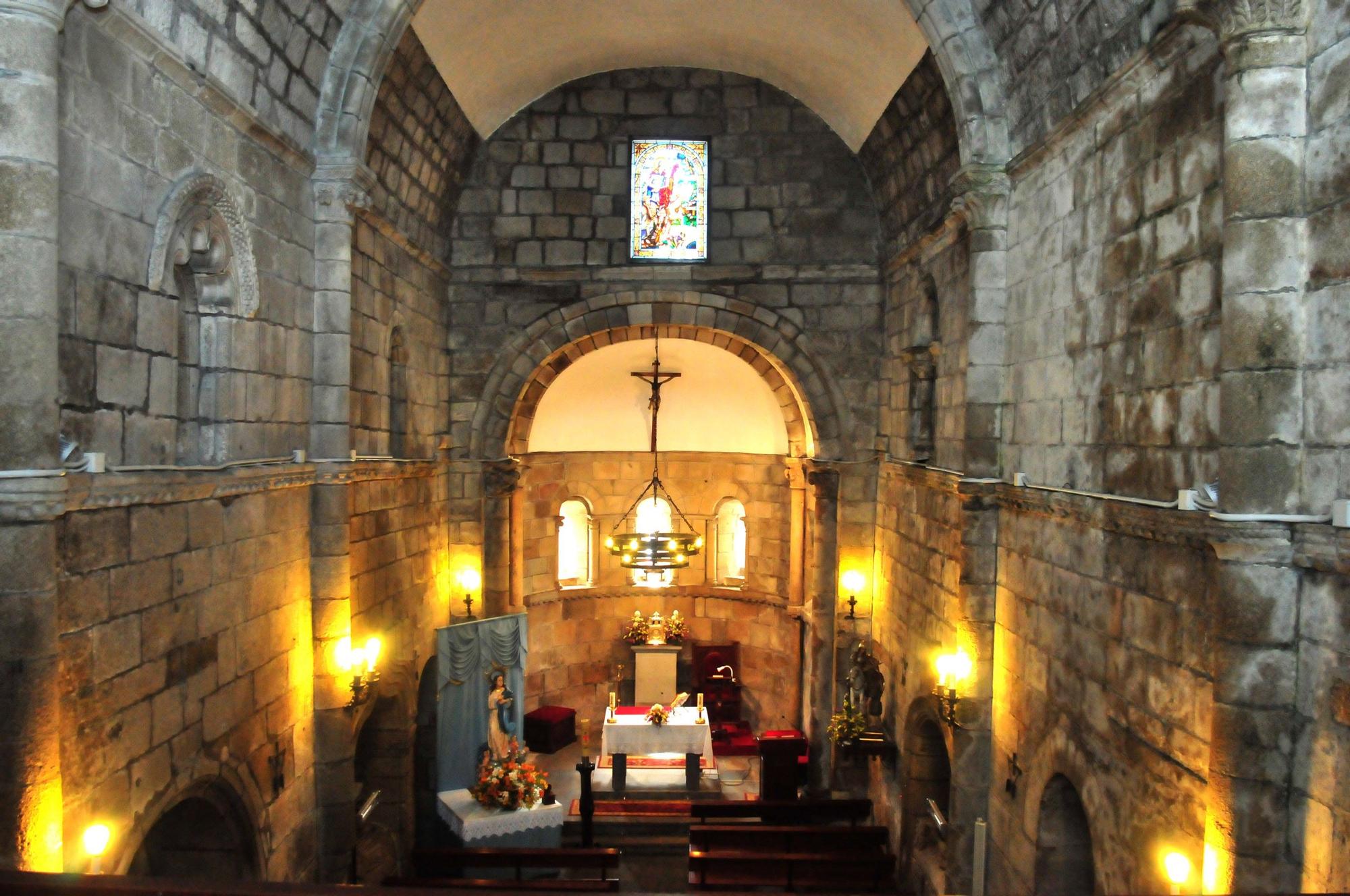 Iglesia de San Martiño de Sobrán, en Vilagarcía