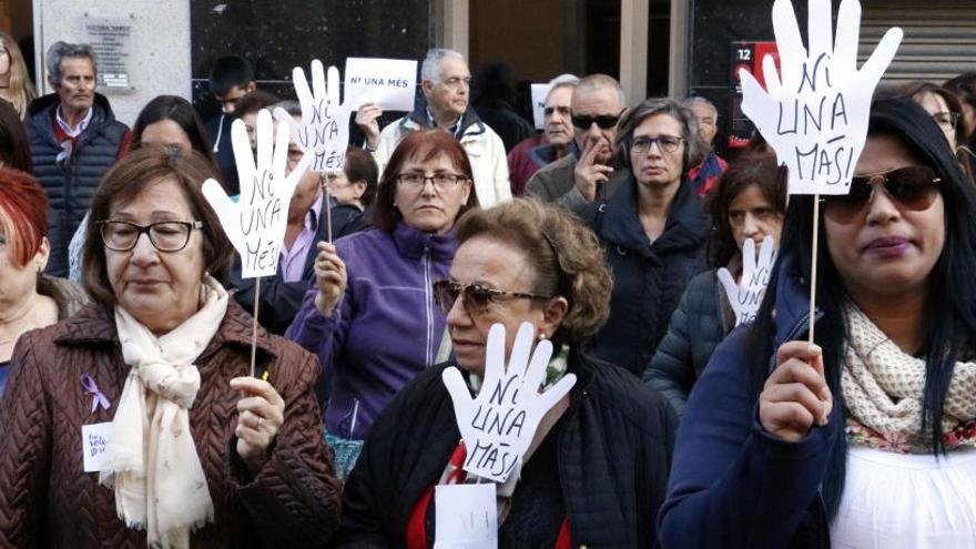 Minut de silenci a Blanes per rebutjar el crim masclista