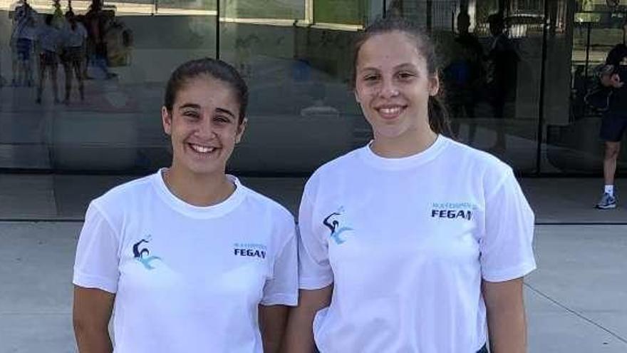 Experiencia con el Sabadell para dos jugadoras del CW Pontevedra