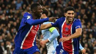 El City se queda corto ante un imponente PSG con la presencia de Guardiola