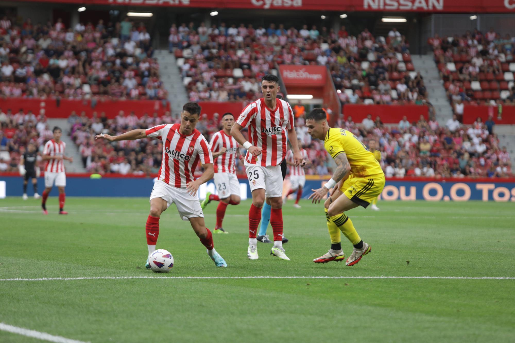 Así fue el partido entre el Sporting y el Mirandés