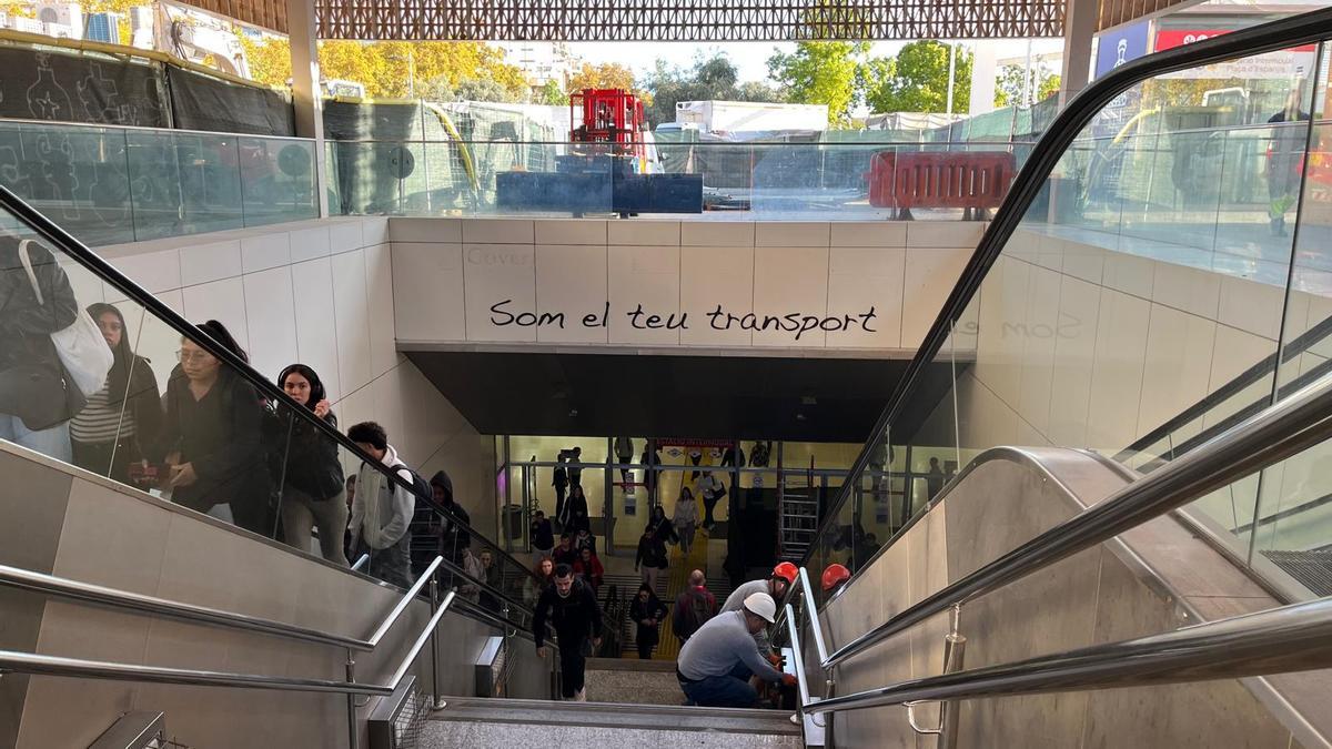 Escaleras de la Estación Intermodal