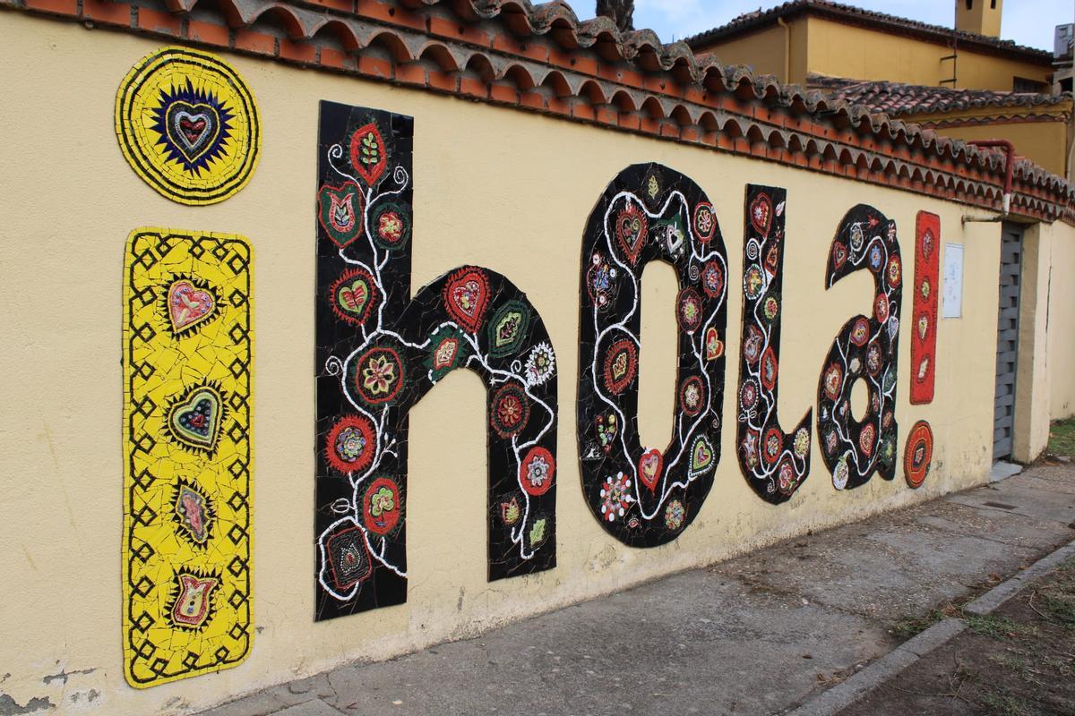 Nuevo mosaico en el barrio de Olivares.