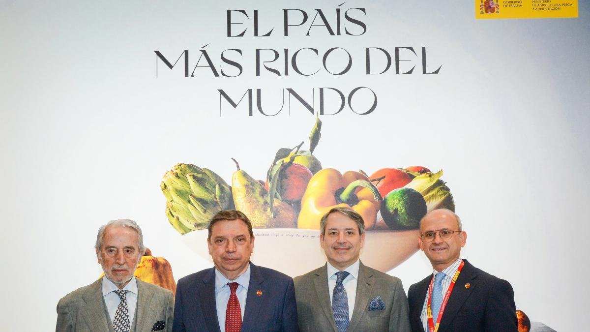 Archivo. Luis Planas ensalza en el Salón Gourmets la calidad y el potencial de los Alimentos de España.