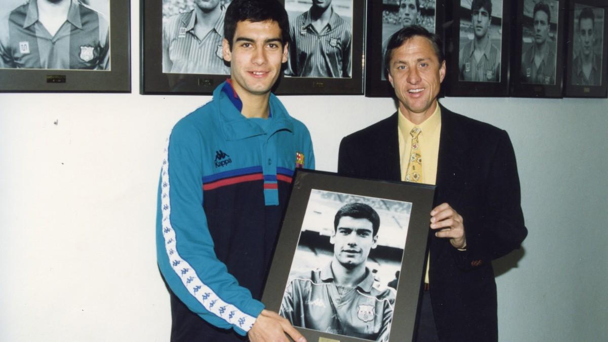 Johan y Pep son dos leyendas blaugranas