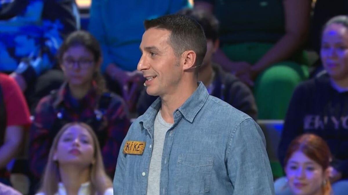 Kike protagonizó un emocionante momento en La Ruleta de la suerte