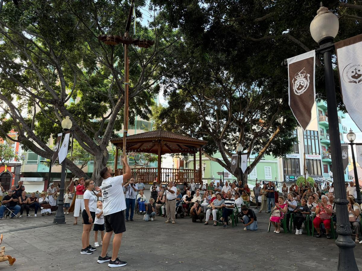 Romería del Carmen en el barrio de San Gregorio, en Telde